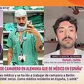 Un médico residente español se va a trabajar como camarero a Berlín: «He pasado de cobrar 1.400 euros a 3.200 en Alemania»