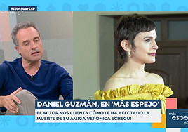 Daniel Guzmán revela la petición que le hizo Verónica Echegui cuando enfermó: «Le dije: 'solo faltaría'»