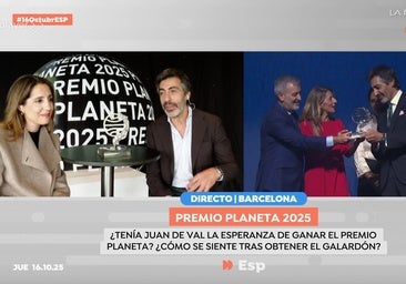 Juan del Val revela la verdad tras su emotiva dedicatoria a Nuria Roca en los Premios Planeta: «Me temía que...»