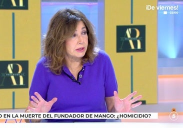 Ana Rosa Quintana dicta una rotunda sentencia sobre la imputación del hijo del fundador de Mango en su muerte