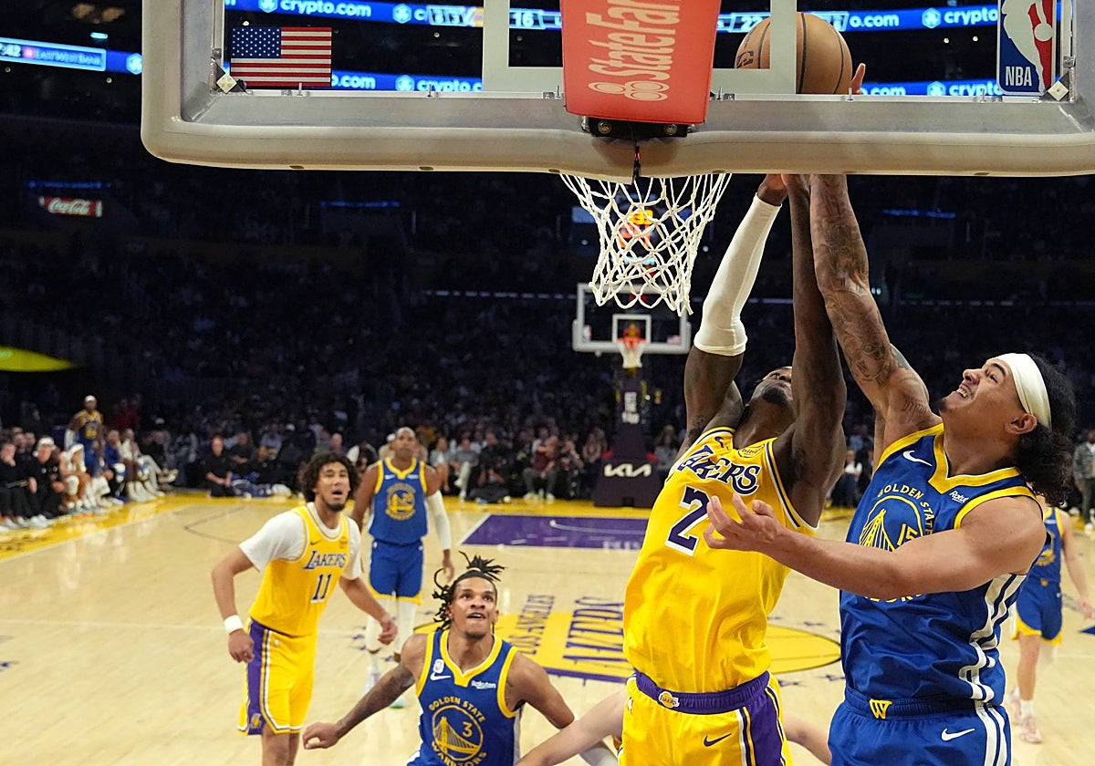 Golden State Warriors y Los Angeles Lakers