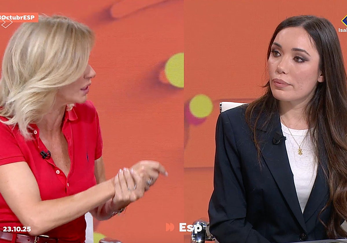 ESpejo Público: 'Dardos' y ataques personales en una brutal bronca entre Susanna Griso y Ada Lluch: «No sé si tienes algún problema de comprensión»