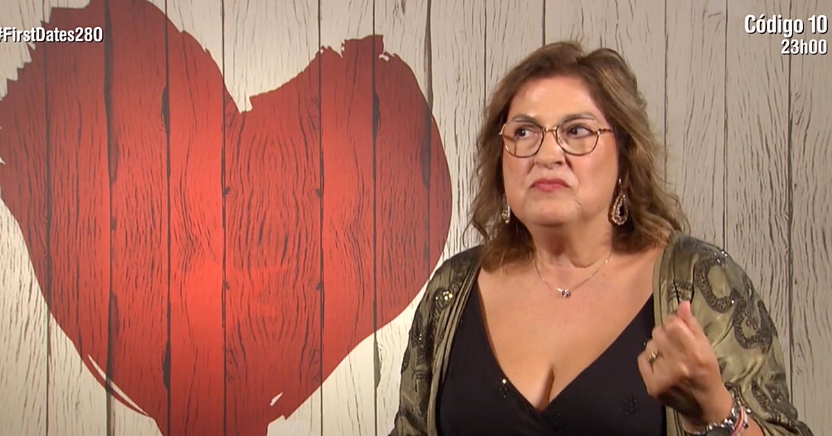 Vade retro»: una soltera de 'First Dates' le hace la cruz a su cita al saber el motivo por el que no sale de España