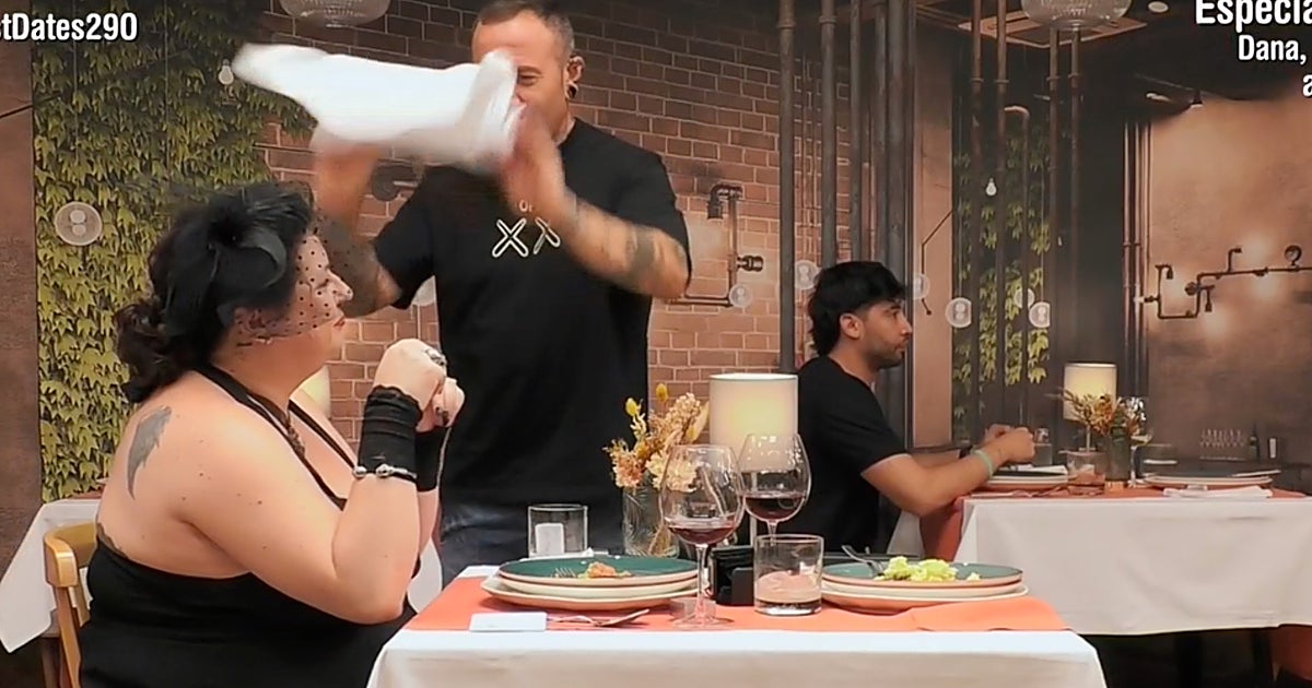 First Dates: Sentencia a su cita por un comentario fuera de lugar tras sufrir una bajada de azúcar: «Hay una cosa que se llama educación»