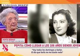 Pepita Bernat confiesa los secretos para llegar a los 106 años: no están centradas únicamente en la alimentación