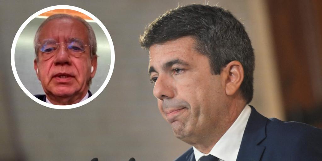El catedrático Vicente Garrido explica cuánto dinero cobrará Mazón tras su dimisión: «Según el Estatuto de los expresidentes de la Generalitat...»