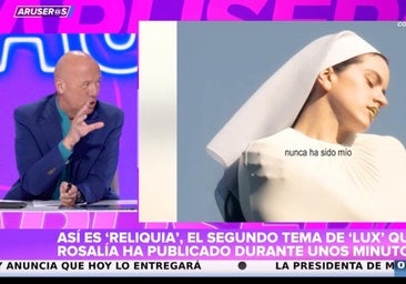 Alfonso Arús no se puede contener y pregunta directo por lo que escondería 'Lux', lo nuevo de Rosalía