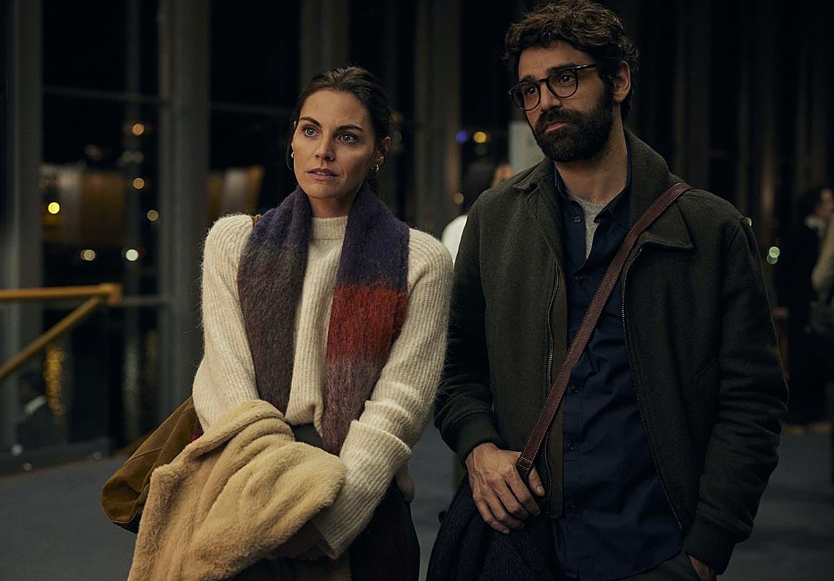 David Verdaguer y Amaia Salamanca en 'Siempre es invierno'