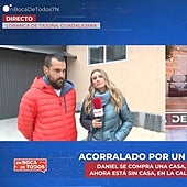 Máxima tensión entre un okupa muy violento y 'En boca de todos': «Espero que las fuerzas del orden tomen cartas en el asunto»