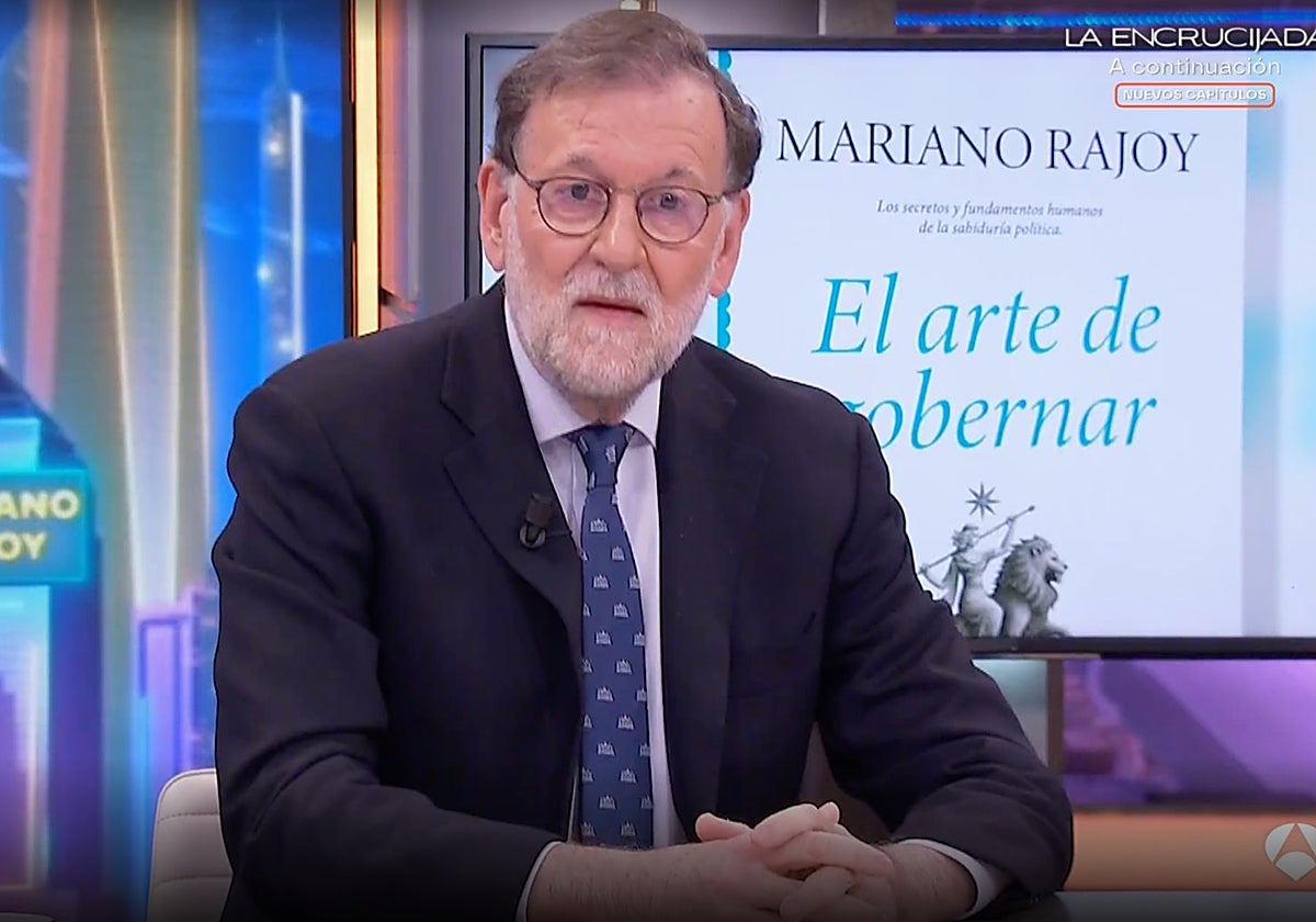 El Hormiguero: Pablo Motos pone en un brete a Rajoy por lo que replica  sobre la defensa del ex presidente a Mazón: «Me duele un poco ver…»