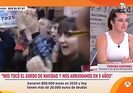 Una ganadora del premio Gordo de la Lotería de Navidad se arruina y acaba con deudas: «Mi padre debe…»