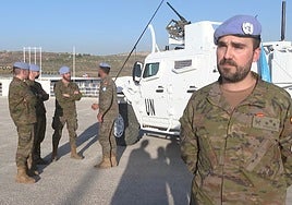 Militares españoles destinados en Líbano explican cómo es su vida en esta base militar: «Es más grande que muchos pueblos de la zona»