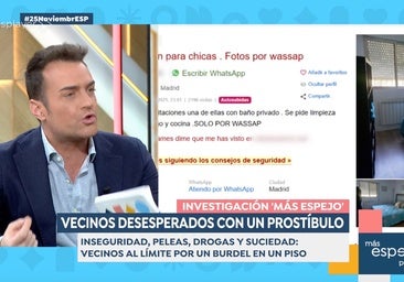 Miquel Valls impacta con su pavoroso relato de convivencia con un burdel: «Chicas prostituidas inconscientes»