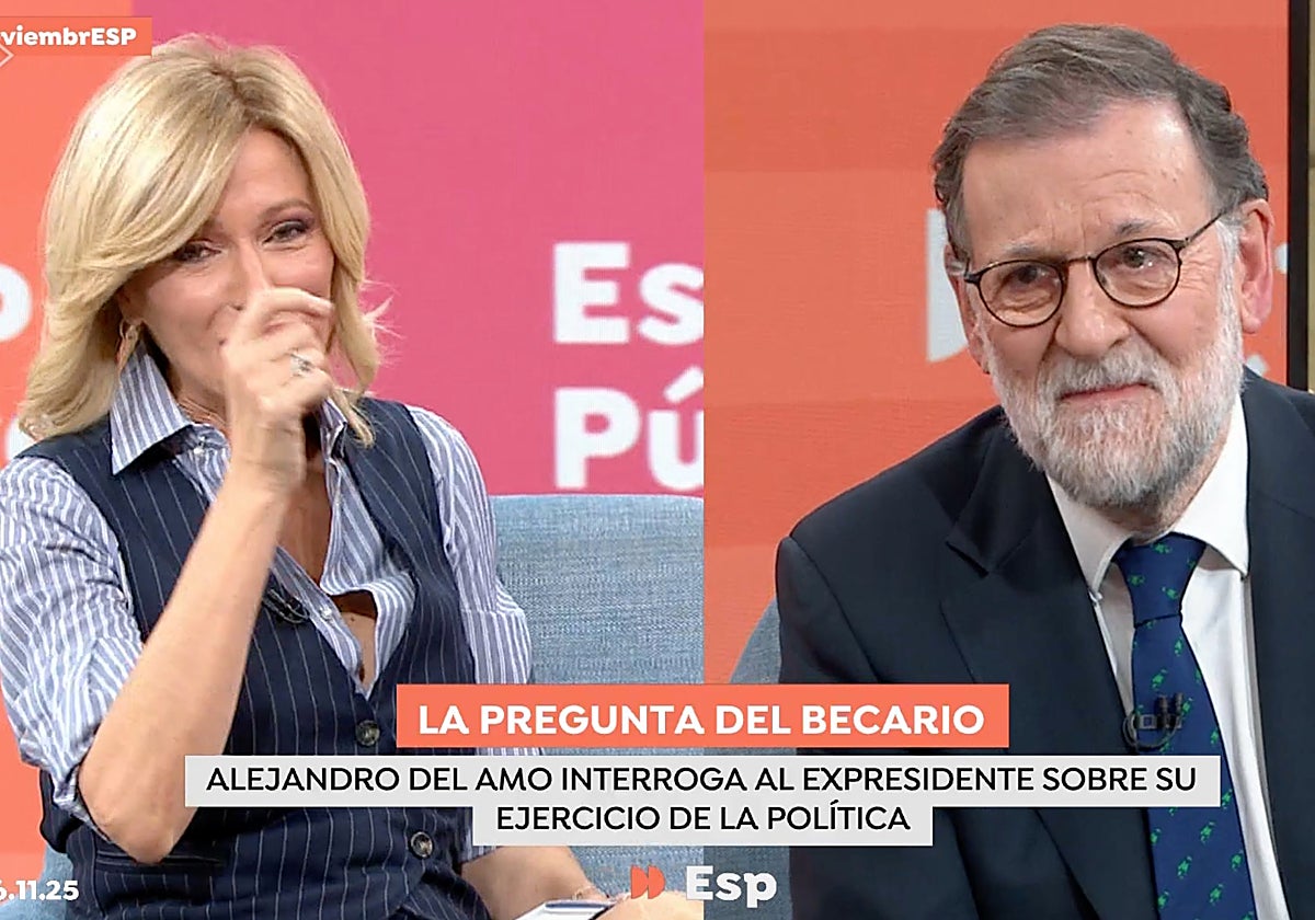 Mariano Rajoy ha visitado 'Espejo Público' y ha tenido que hacer frente a una 'encerrona'.