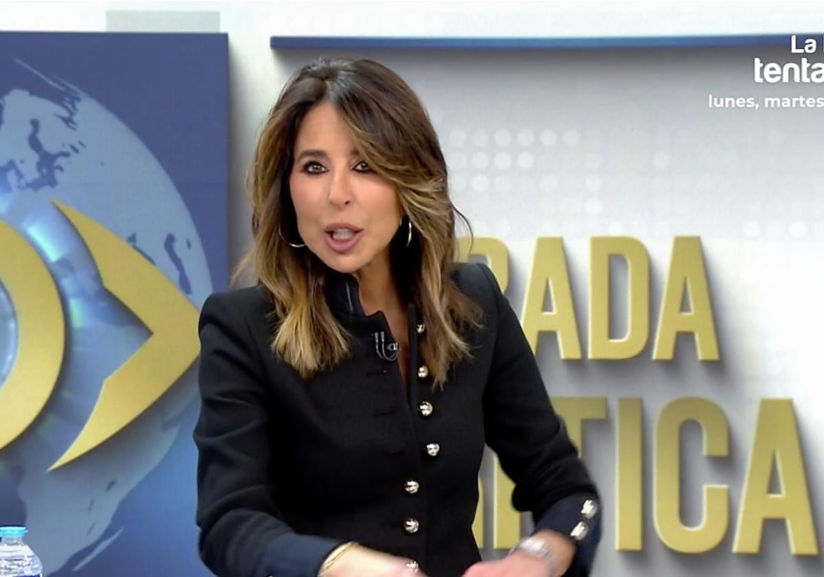 Ana Terradillos, presentadora de 'La mirada crítica', se ha quedado de piedra al conocer la última hora de Santos Cerdan.