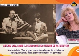 Victoria Vera revela las palabras de Antonio Gala que la impulsaron a protagonizar un desnudo histórico que se saltó la censura franquista