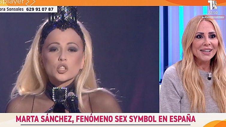 La estrambótica reacción de Marta Sánchez al ver declaraciones suyas del pasado a la prensa: «Me daba un bofetón ahora mismo si pudiera»