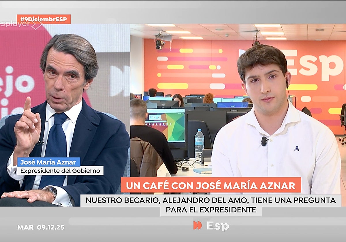 José María Aznar ha señalado en 'Espejo Público' qué le falta al PP para gobernar España.