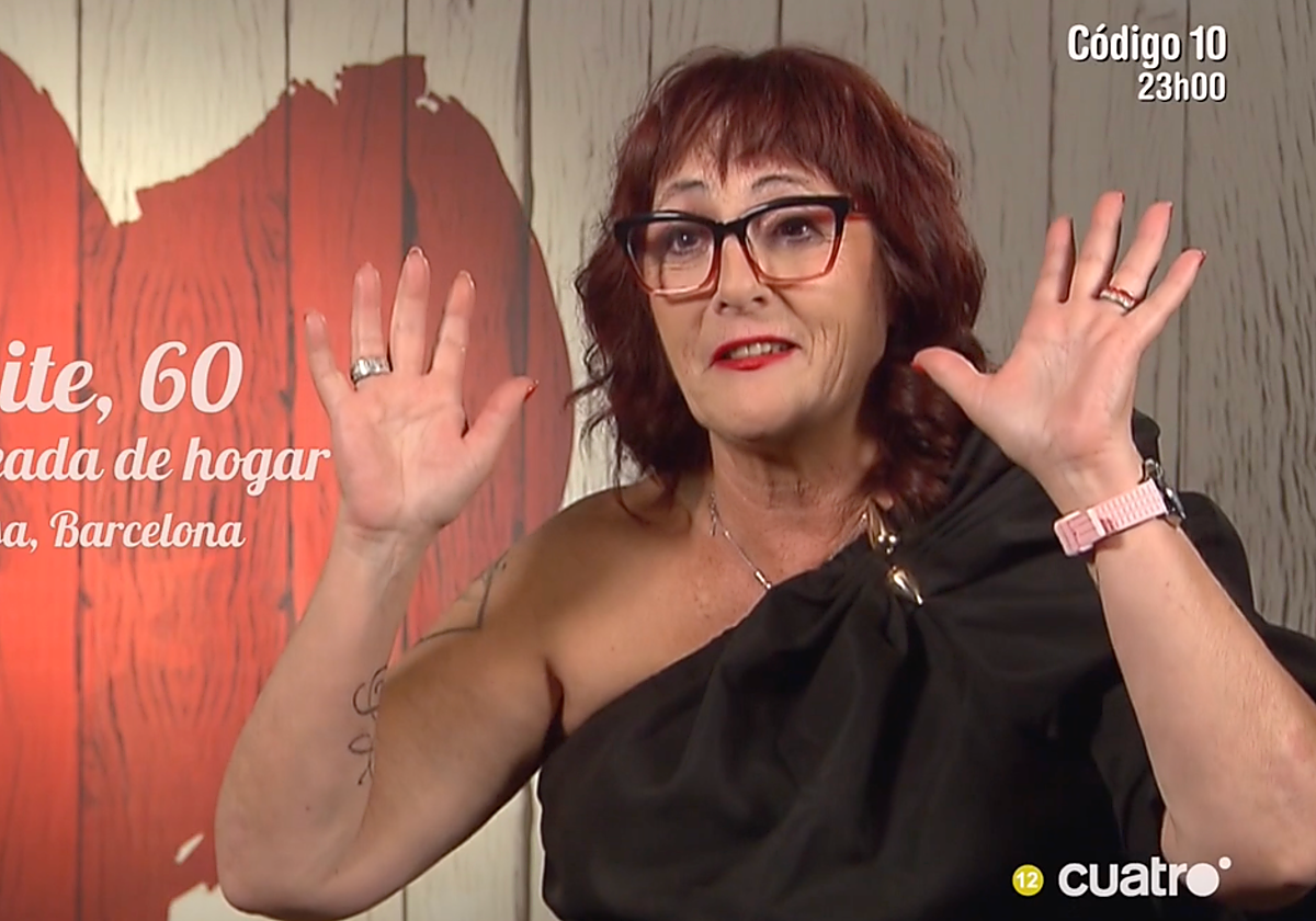 Maite en 'First Dates'