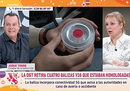 Jorge Torre, creador de la baliza V16, responde a las numerosas críticas que ha recibido su invento: «Estáis muy equivocados, va a ser un hito histórico»