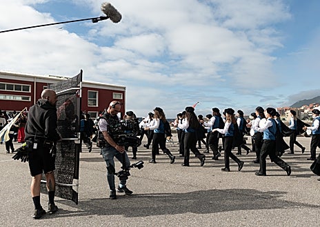 Imagem Secundária 1 – Detalhes das filmagens do filme “Rondallas”