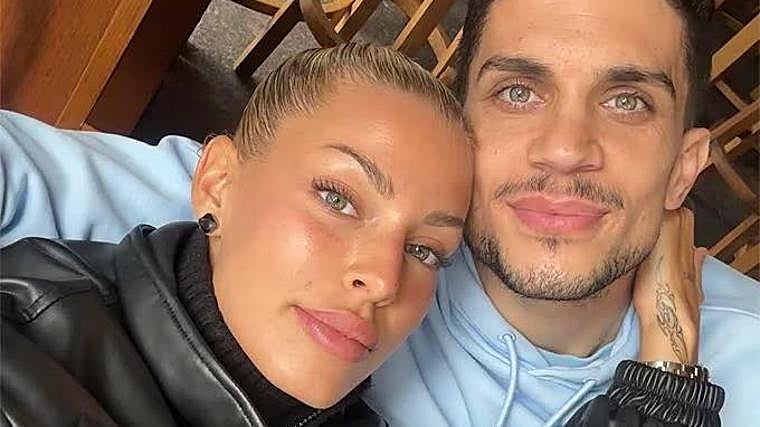 O jogador de futebol Marc Bartra foi um dos namorados mais conhecidos do influenciador.
