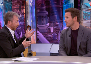 El momento histórico de Chris Pratt con Pablo Motos: «La primera vez en 20 años»