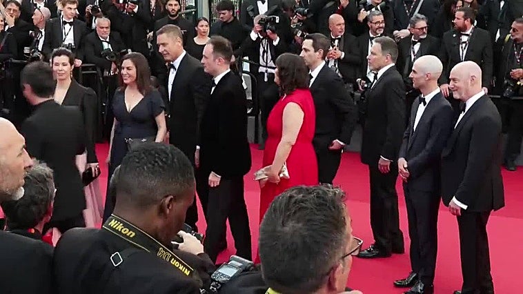 Coppola llega a la alfombra roja de Cannes con 'Megalópolis'