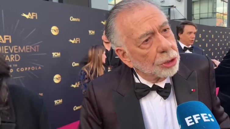 Francis Ford Coppola reune a "la familia" para recibir el 50 premio AFI a la Trayectoria