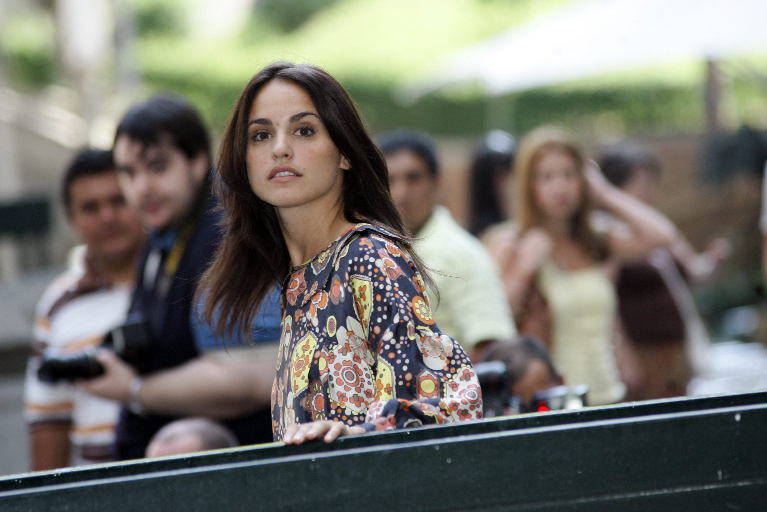 La actriz Verónica Echegui en la presentación de 'Tocar el cielo'