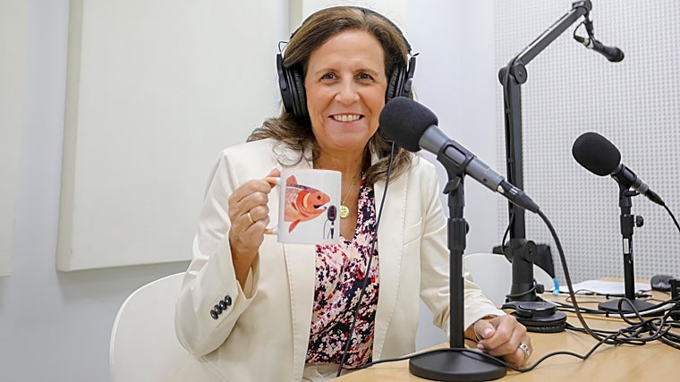 La presidenta de Osborne, Sofía Osborne, durante Un podcast Salmón
