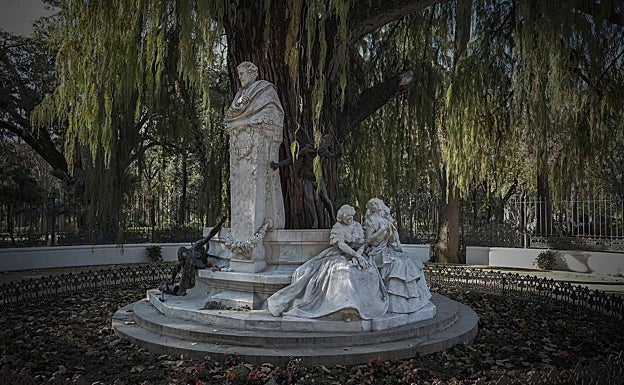 Glorieta de Becquer en el Parque María Luisa