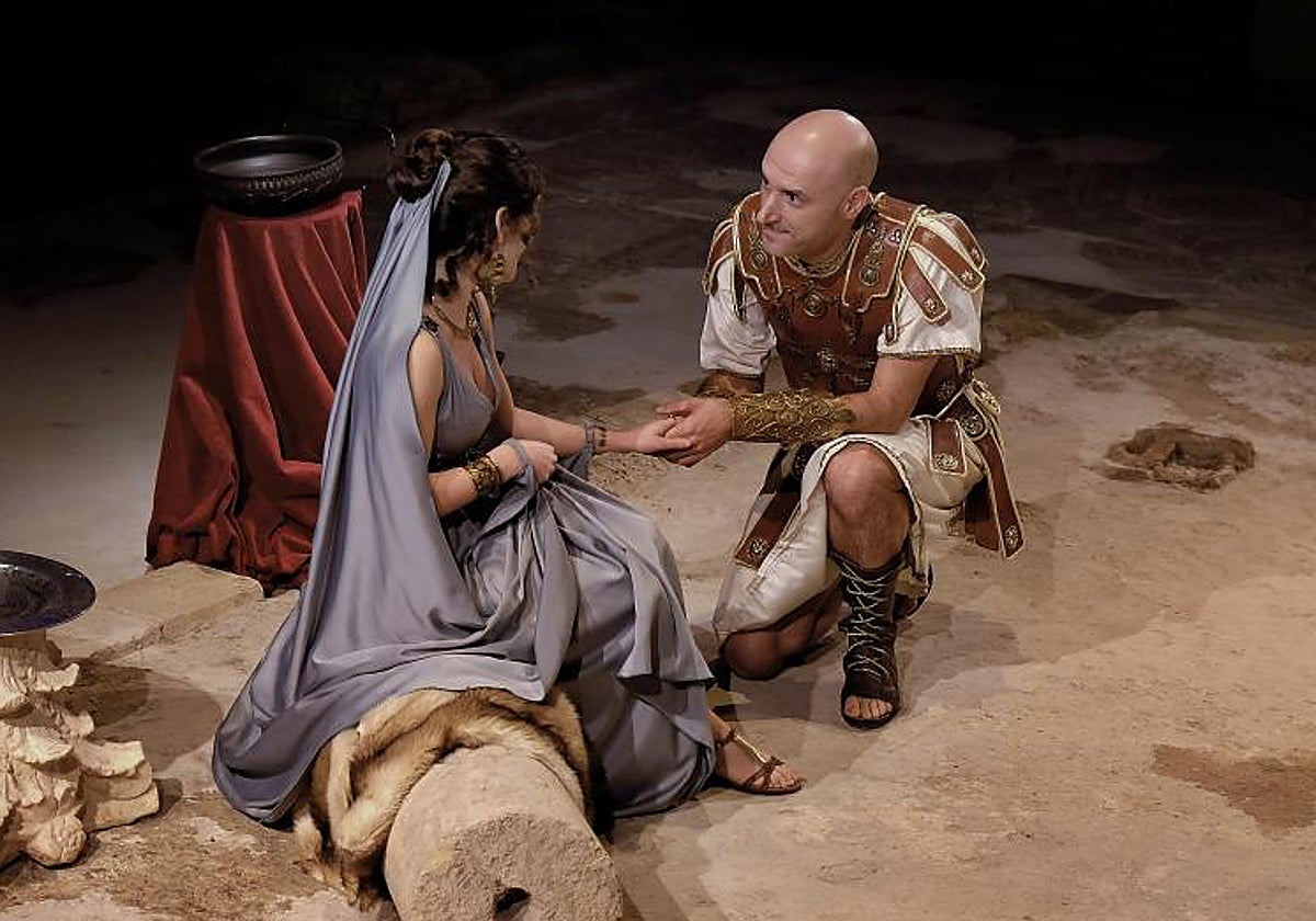 Una escena de Poncio Pilato en el Anqituarivm de Sevilla