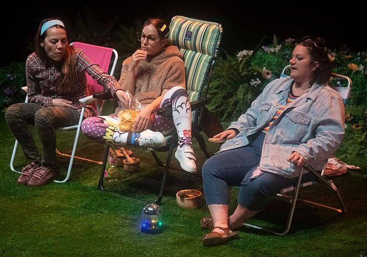 Las protagonistas de 'Las mortero'