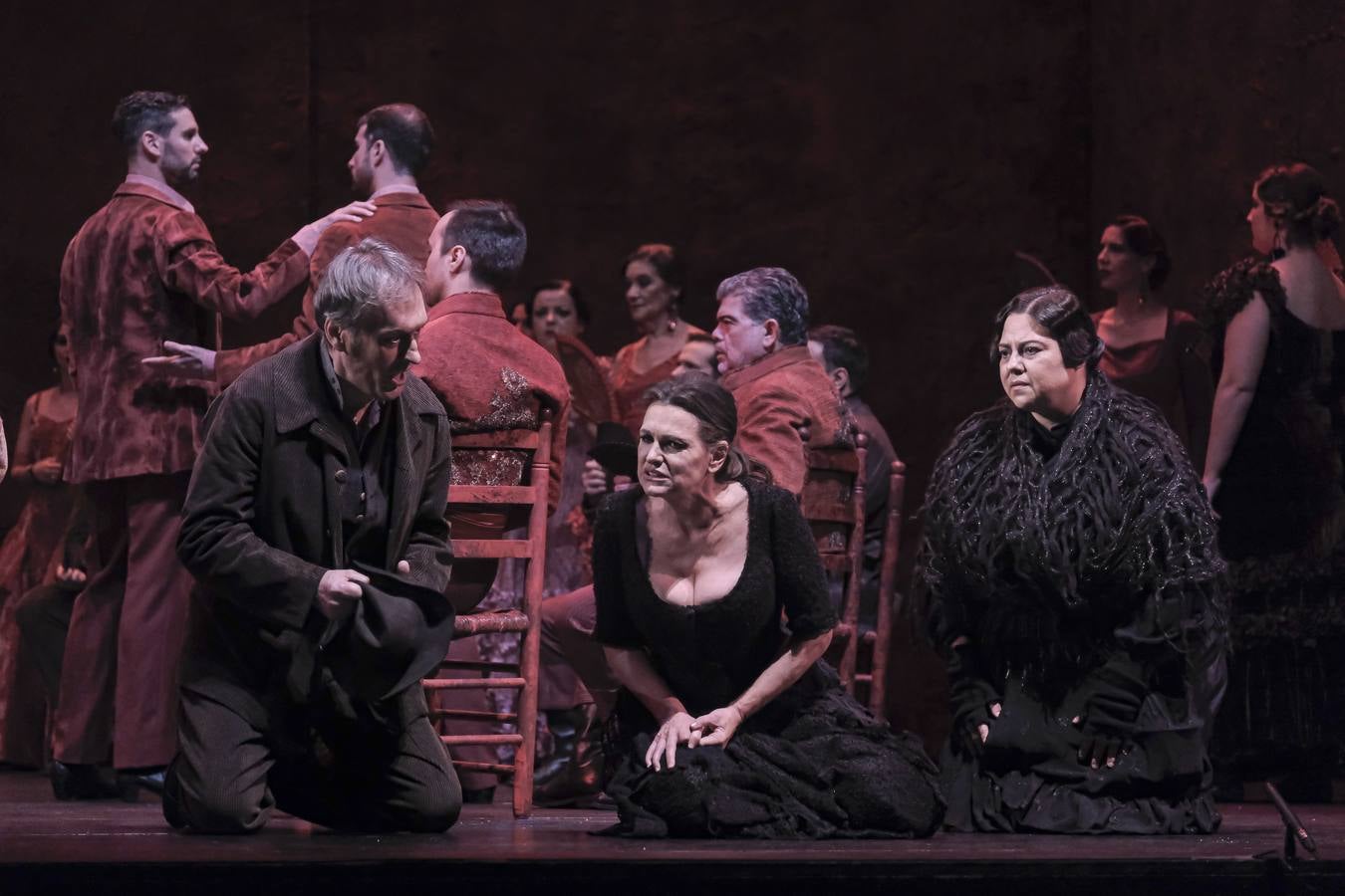 Presentación de la ópera 'La vida breve' de Manuel de Falla, interpretada por la soprano Ainhoa Arteta en el Maestranza de Sevilla