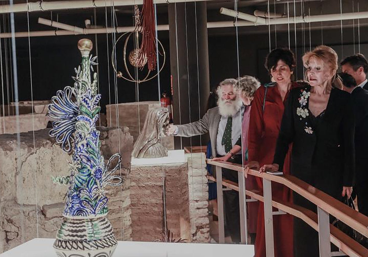 La exposición 'Maestros del futuro' podrá visitarse hasta el 31 de mayo en el Castillo de San Jorge