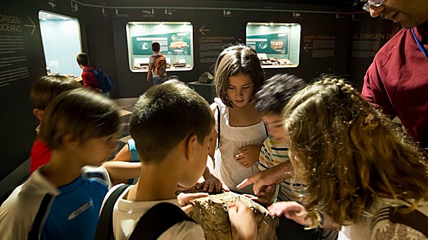 Gracias a la Casa de la Ciencia los más pequeños pueden conocer la historia geológica de Sevilla