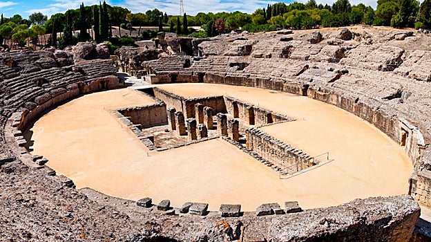 El conjunto arqueológico de Itálica es un lugar perfecto para conocer la historia de la antigua Roma