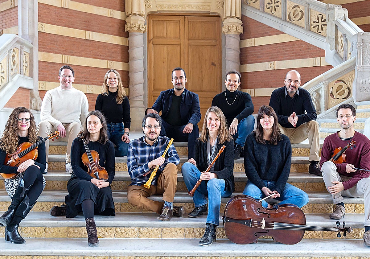 Los músicos integrantes del Bachcelona Consort