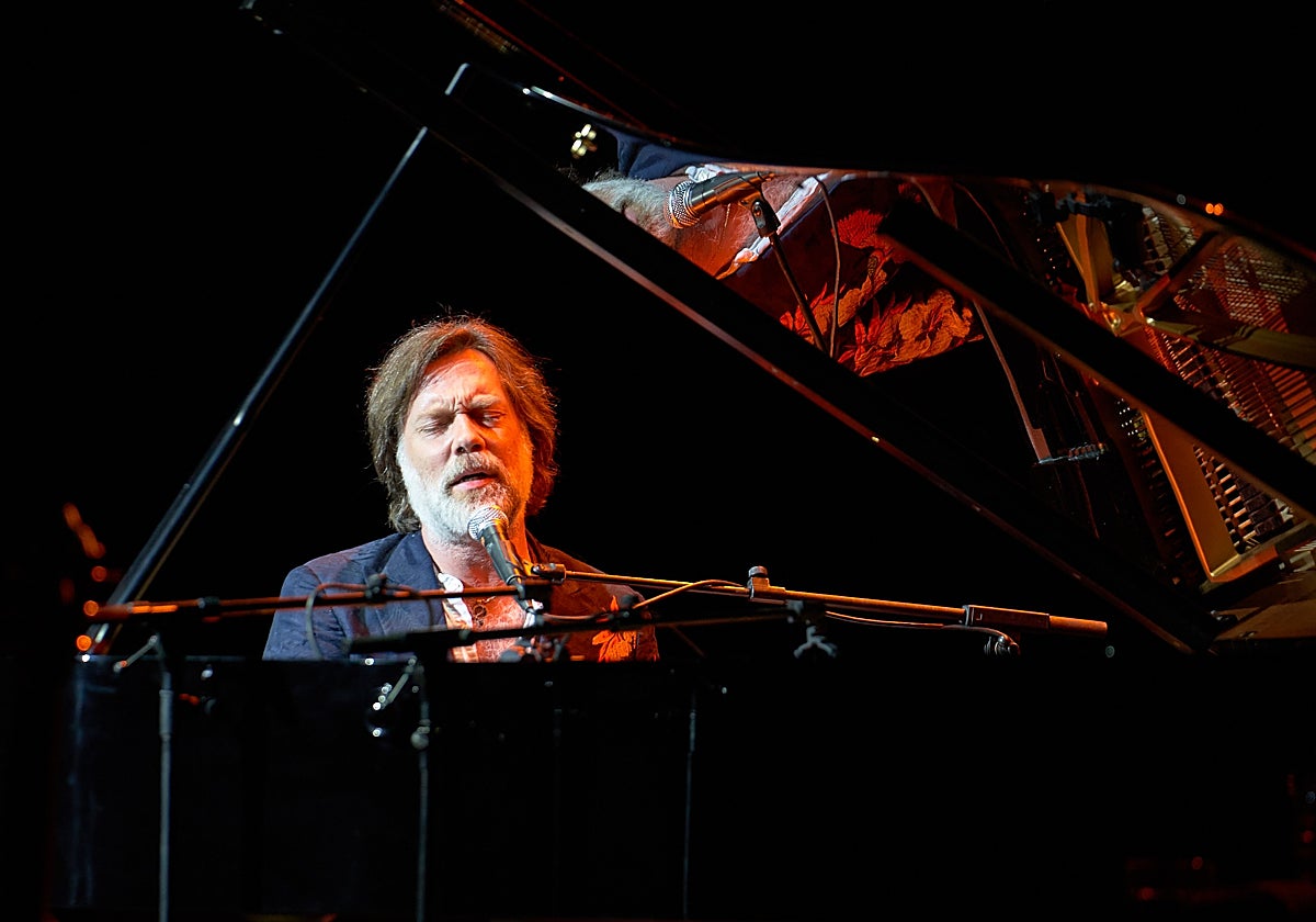 Rufus Wainwright durante su concierto en el Teatro de la Maestranza