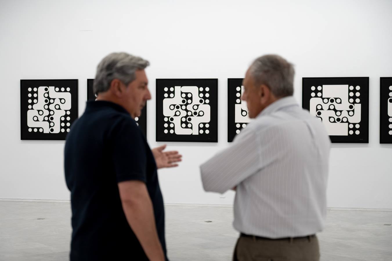 La muestra 'Manuel Barbadillo. Arte combinatoria' presentada en el Centro Andaluz de Arte Contemporáneo