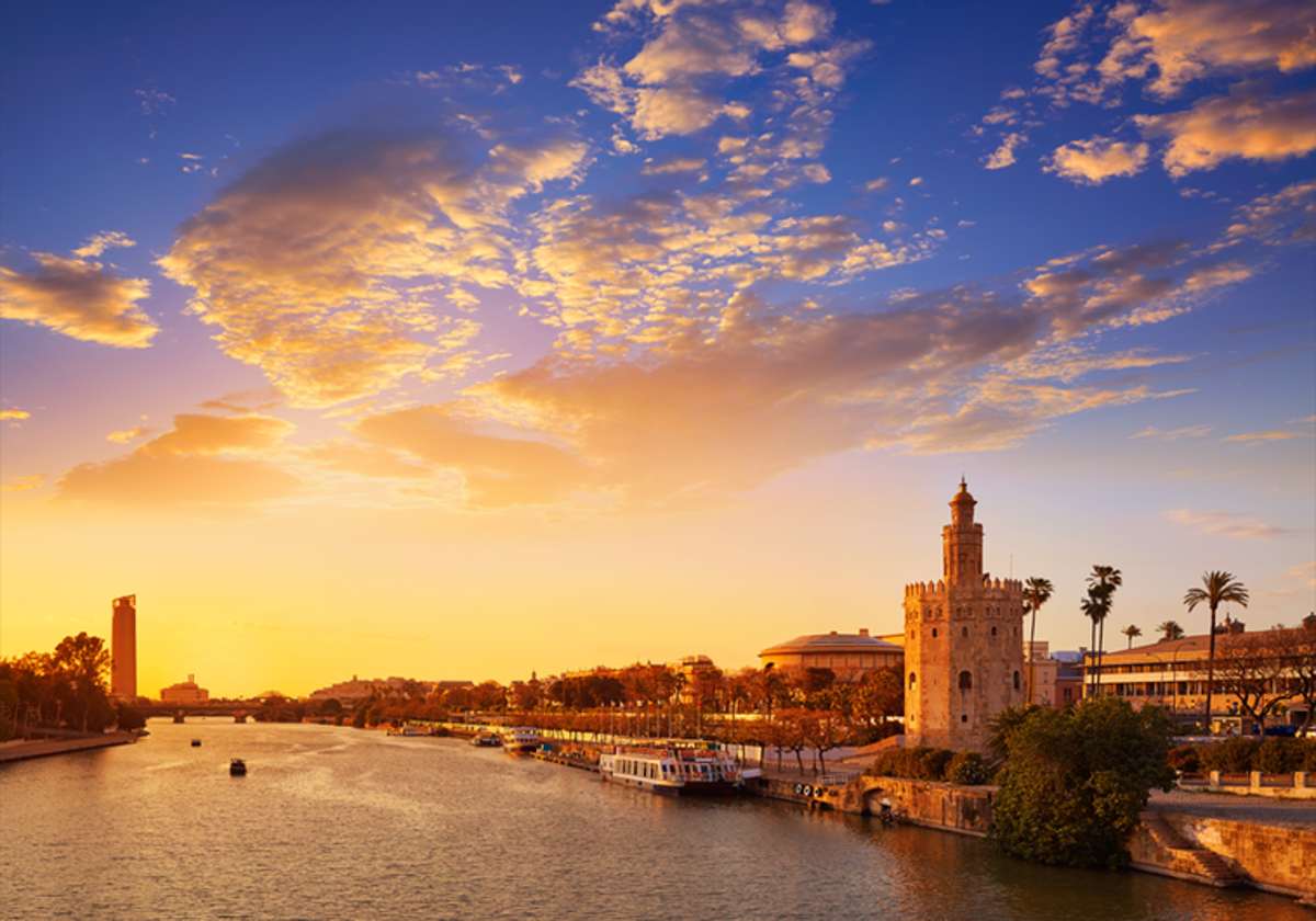 Fotografía de archivo de vistas de Sevilla