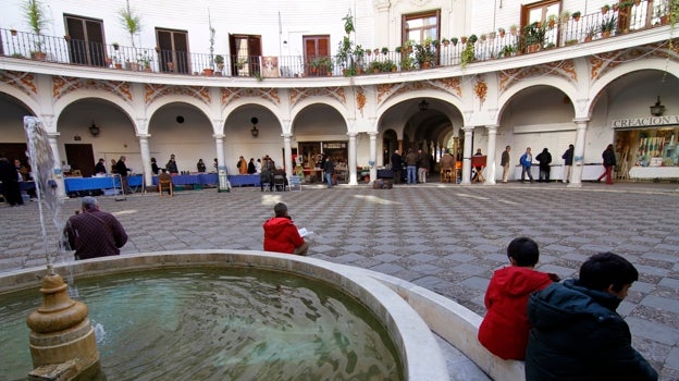 Fotografía de la plaza del Cabildo