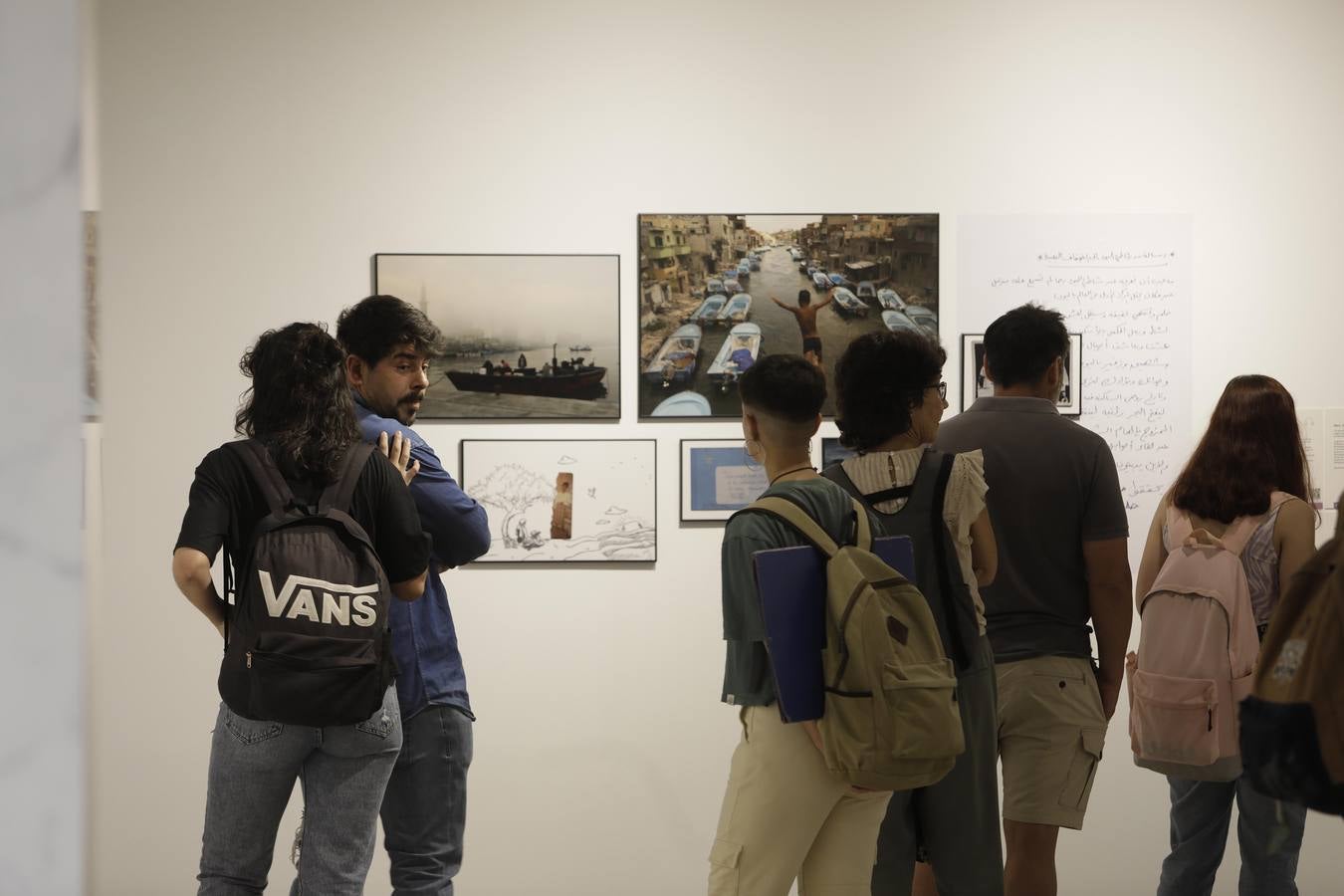 La inauguración de la exposición World Press Photo 2023 en la Fundación Cajasol de Sevilla