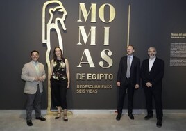 La exposición 'Momias de Egipto. Redescubriendo seis vidas' ya se puede ver en CaixaForum Sevilla