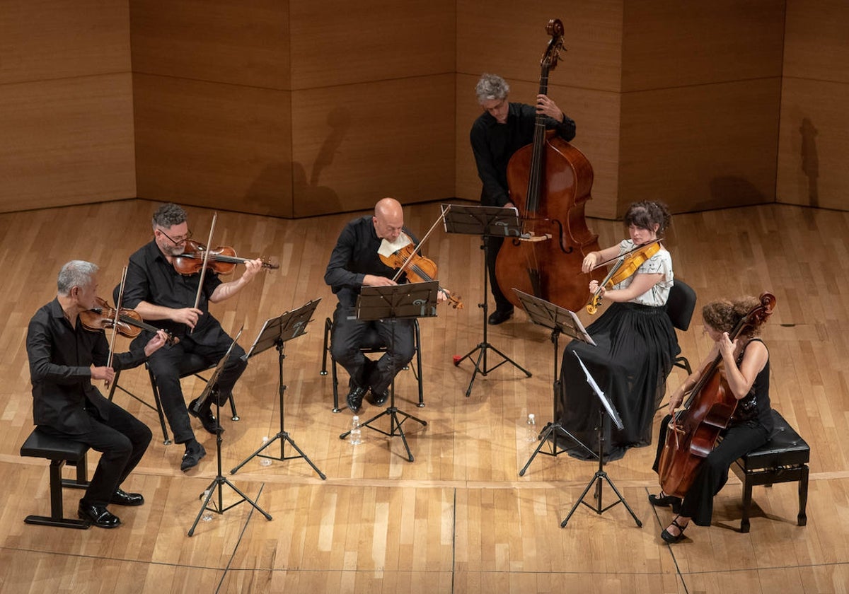 Un instante del concierto celebrado en el Teatro Turina
