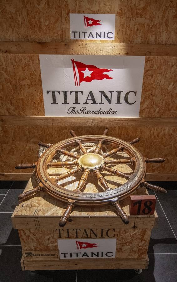 Exposición 'Titanic: The Reconstruction' , en el Pabellón de la Navegación