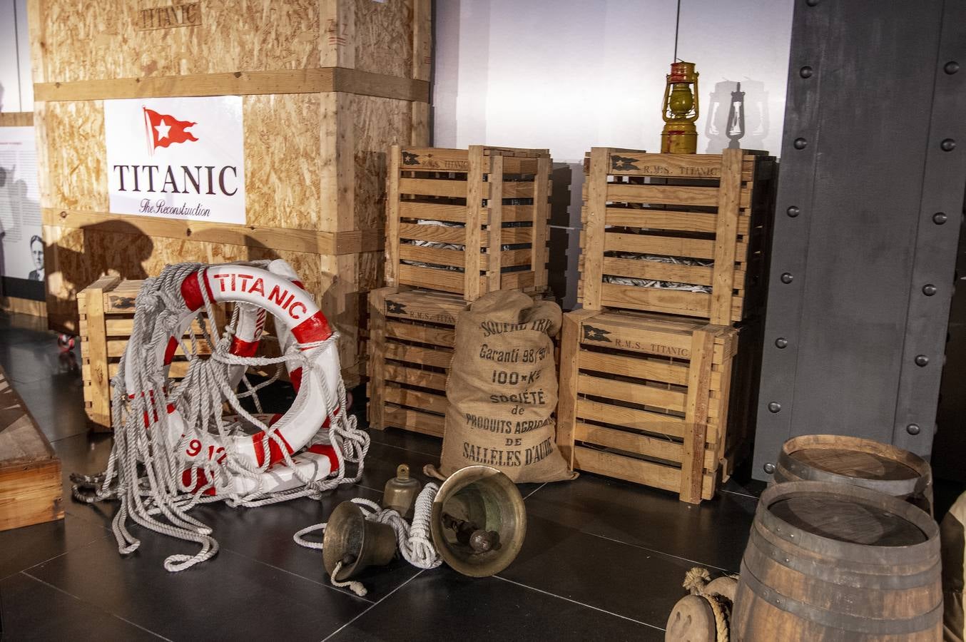 Exposición 'Titanic: The Reconstruction' , en el Pabellón de la Navegación