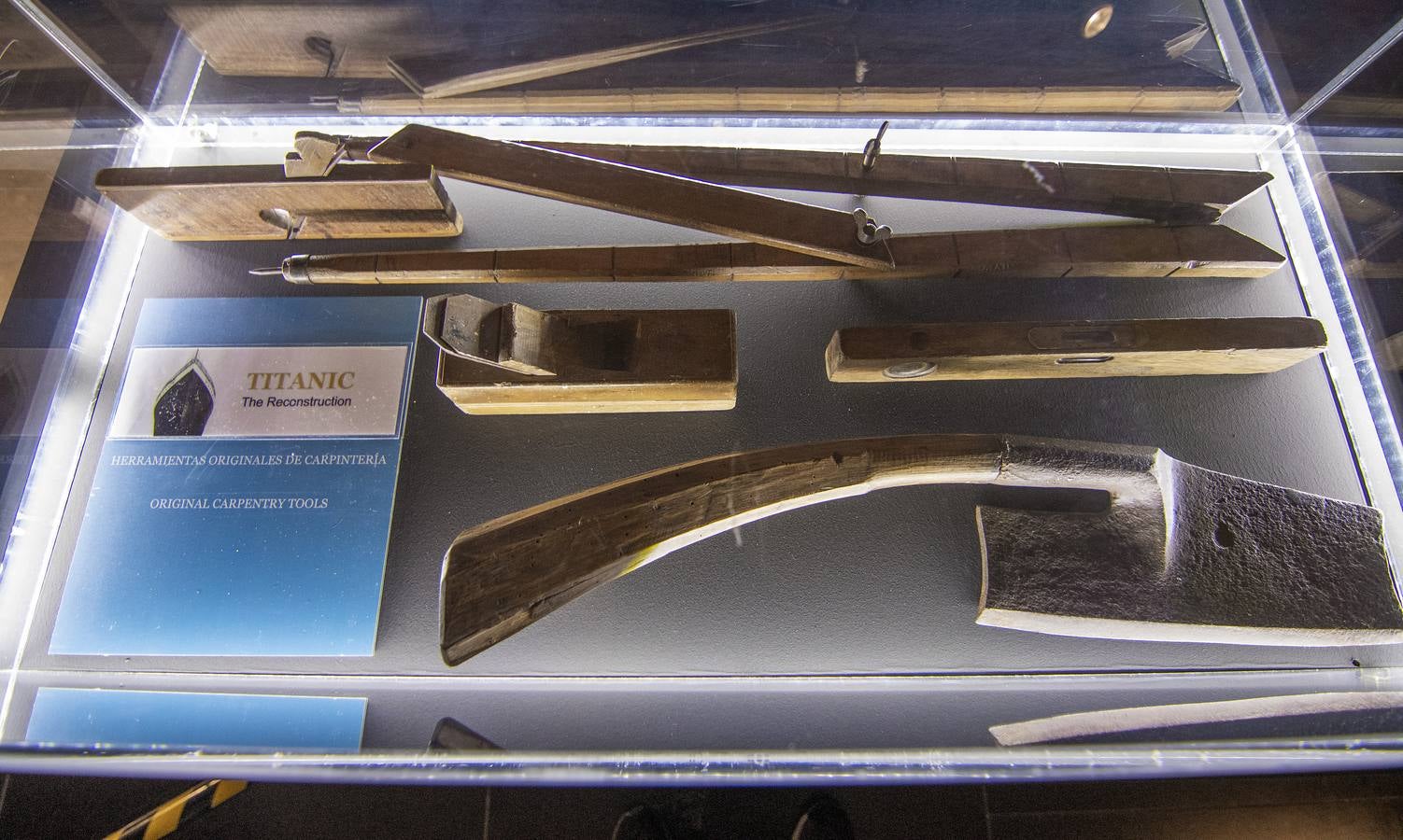 Exposición 'Titanic: The Reconstruction' , en el Pabellón de la Navegación