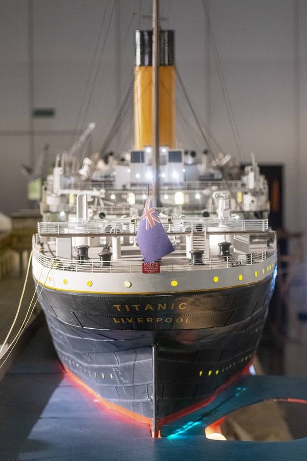 Exposición 'Titanic: The Reconstruction' , en el Pabellón de la Navegación